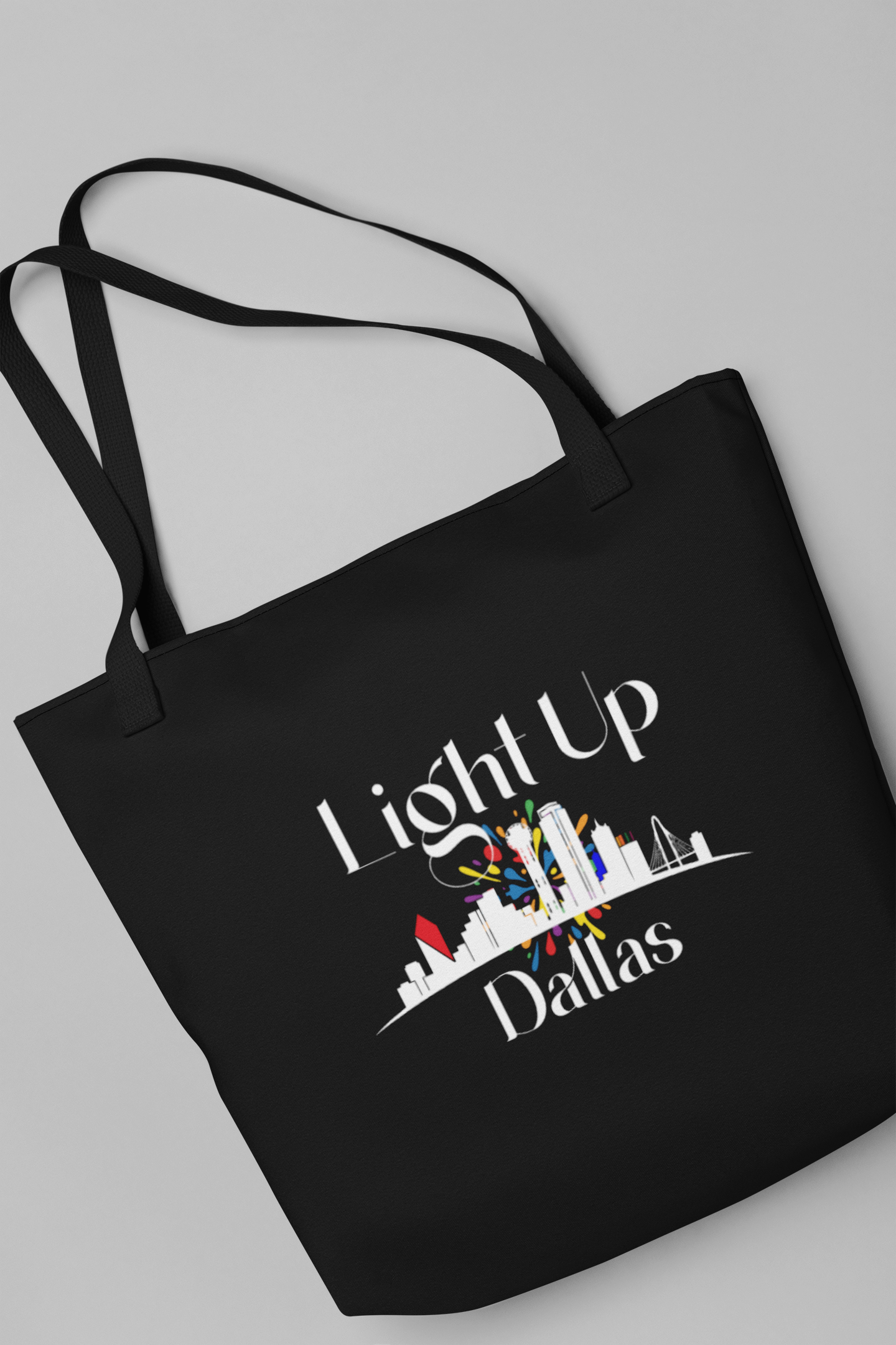 Light up Dallas Tote bag